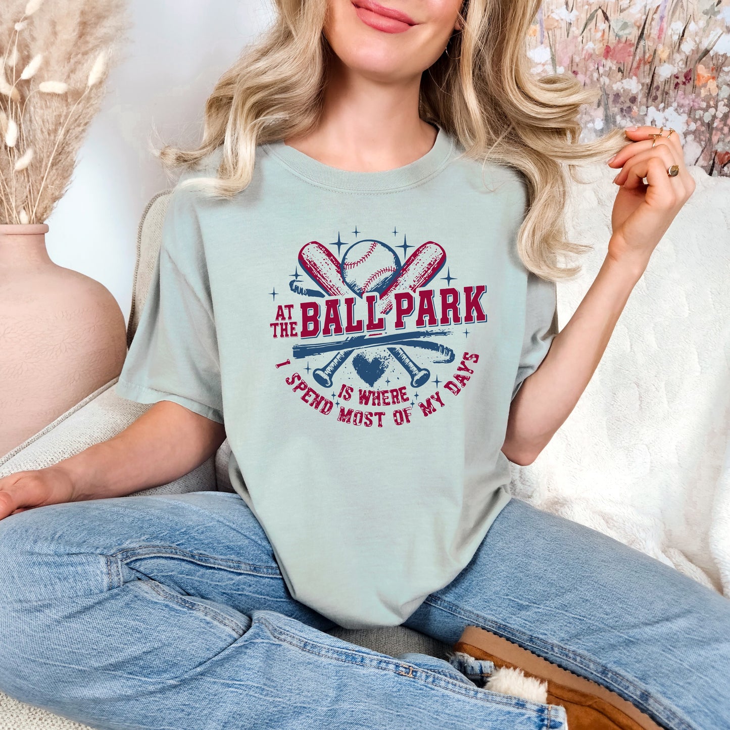 At the Ballpark Unisex Tshirt