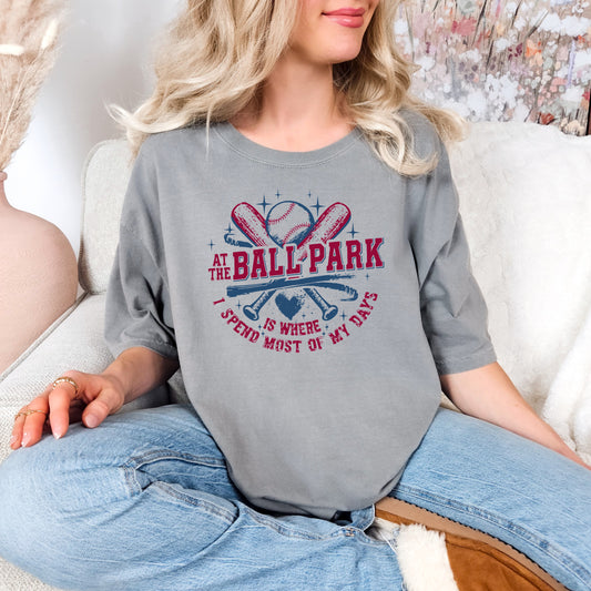 At the Ballpark Unisex Tshirt