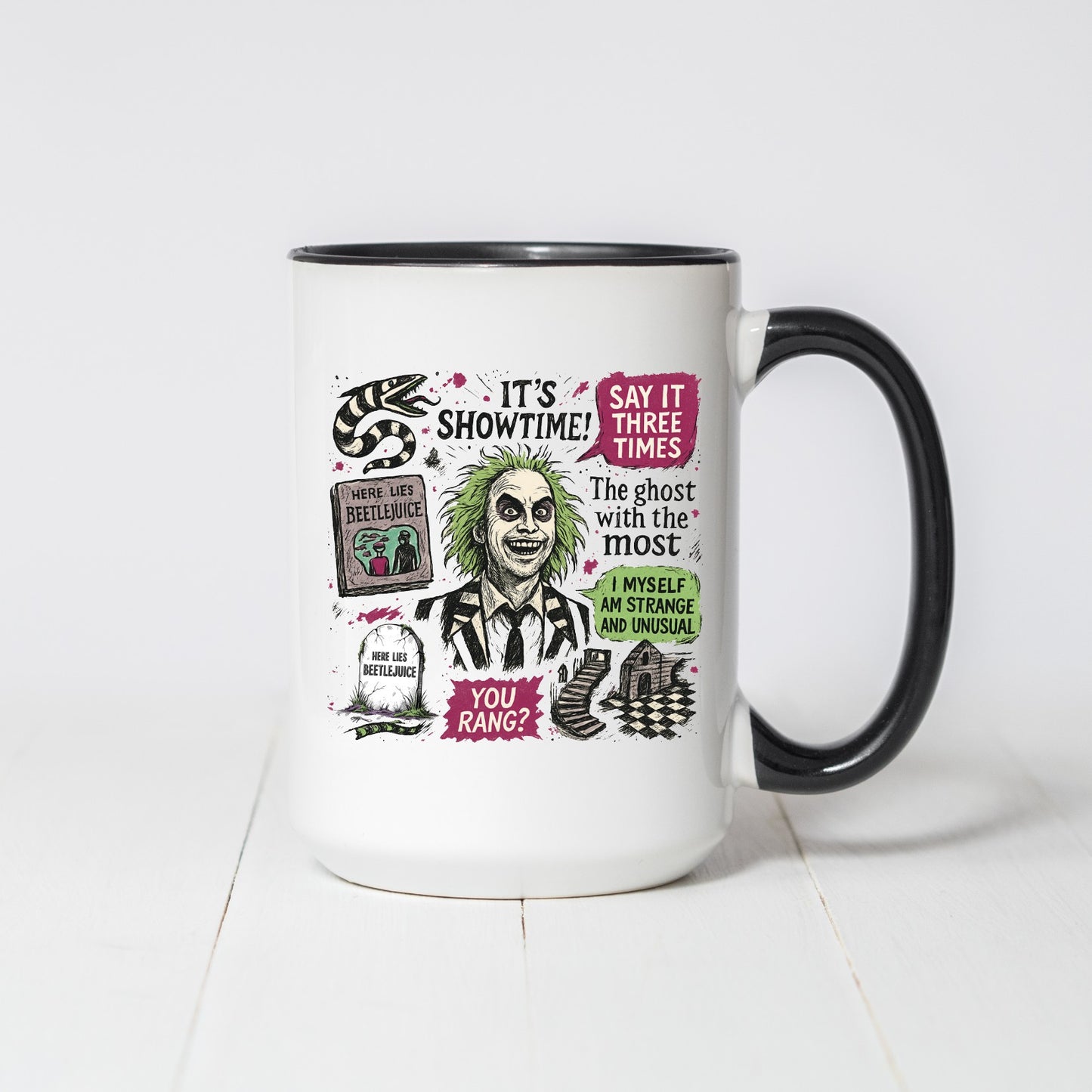 Beetlejuice Coffee Mug