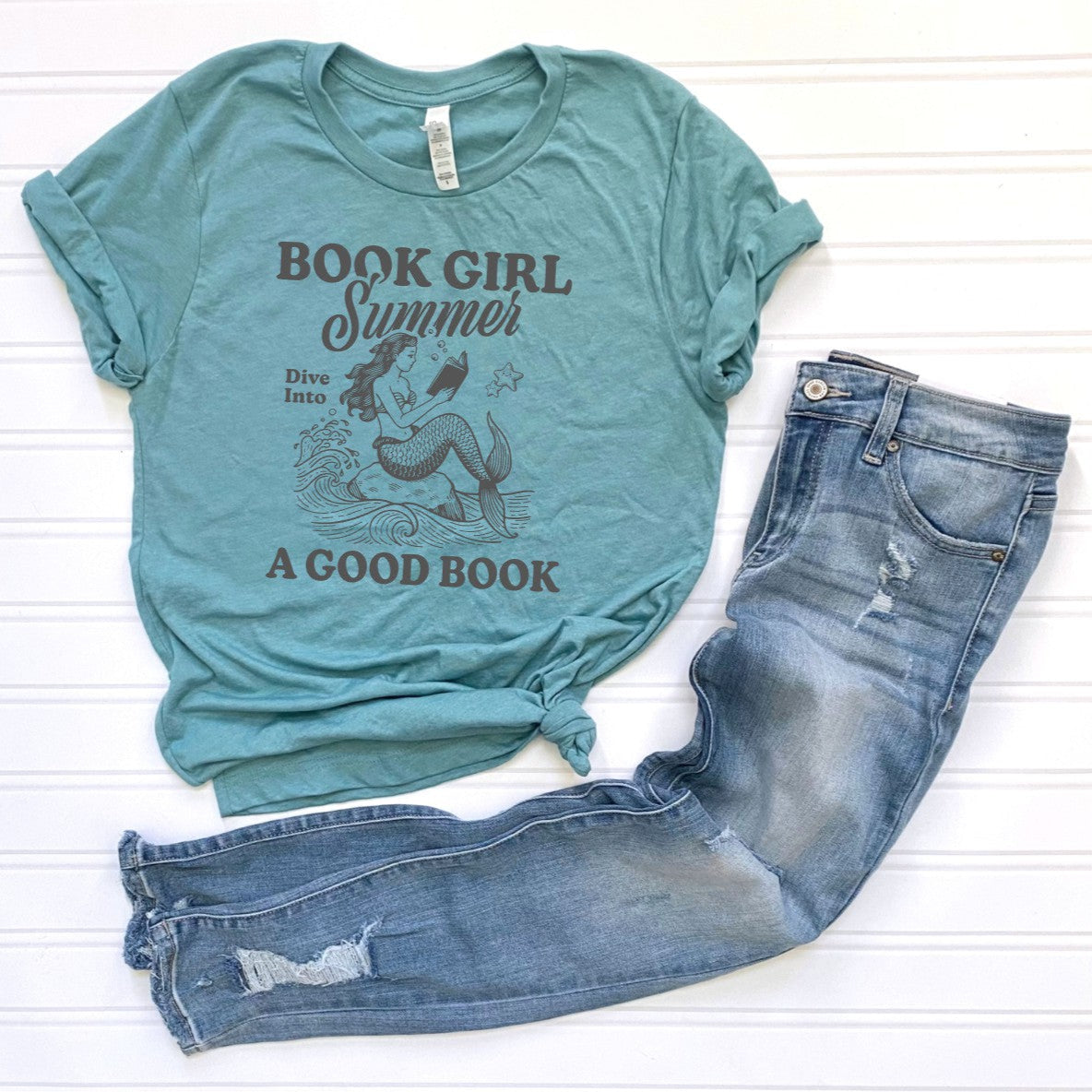 Book Girl Summer Unisex T-Shirt