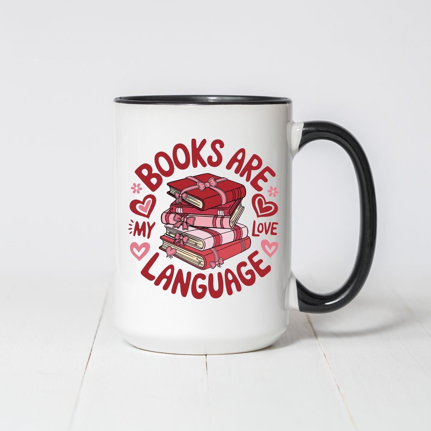 Books are My Love Language Coffee Mug