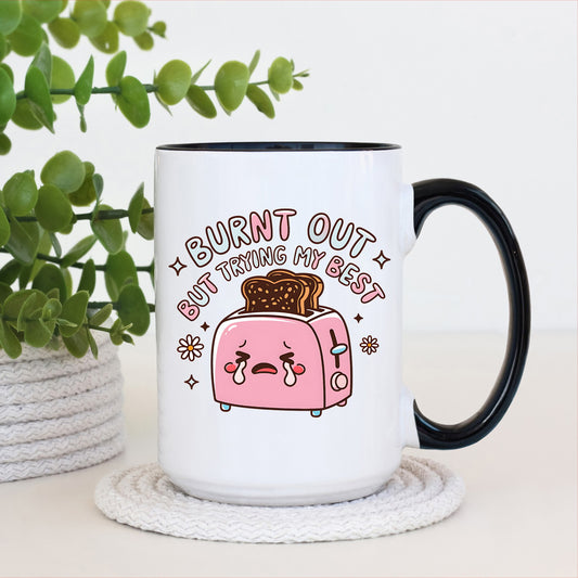 Burnt Out Coffee Mug