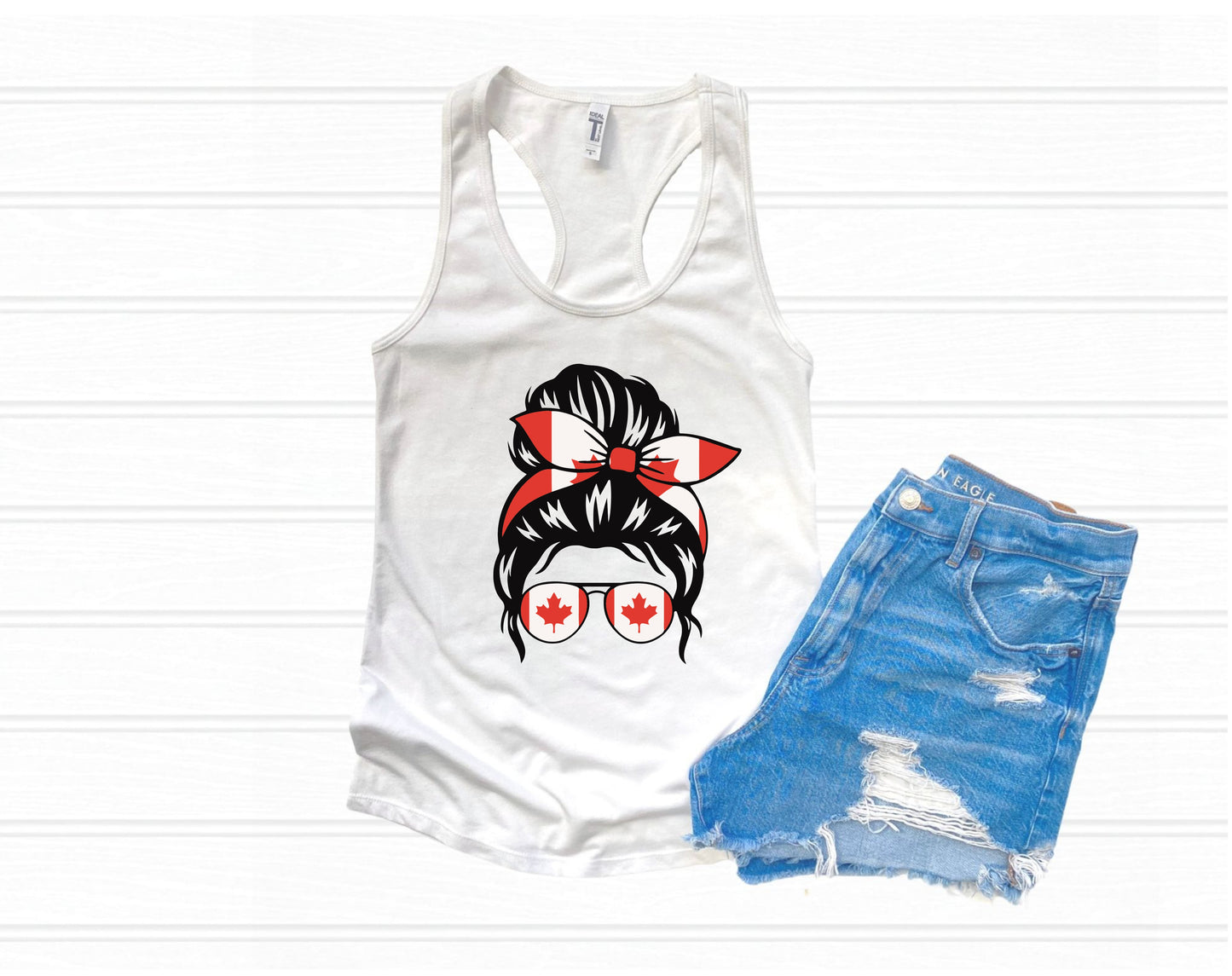 Canadian Woman Unisex Tshirt/Tank