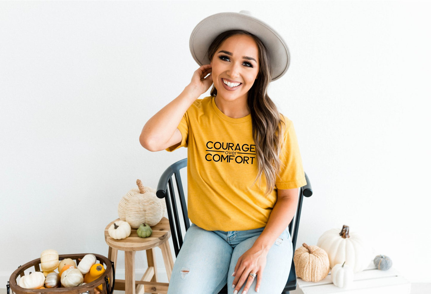 Courage Over Comfort Tshirt