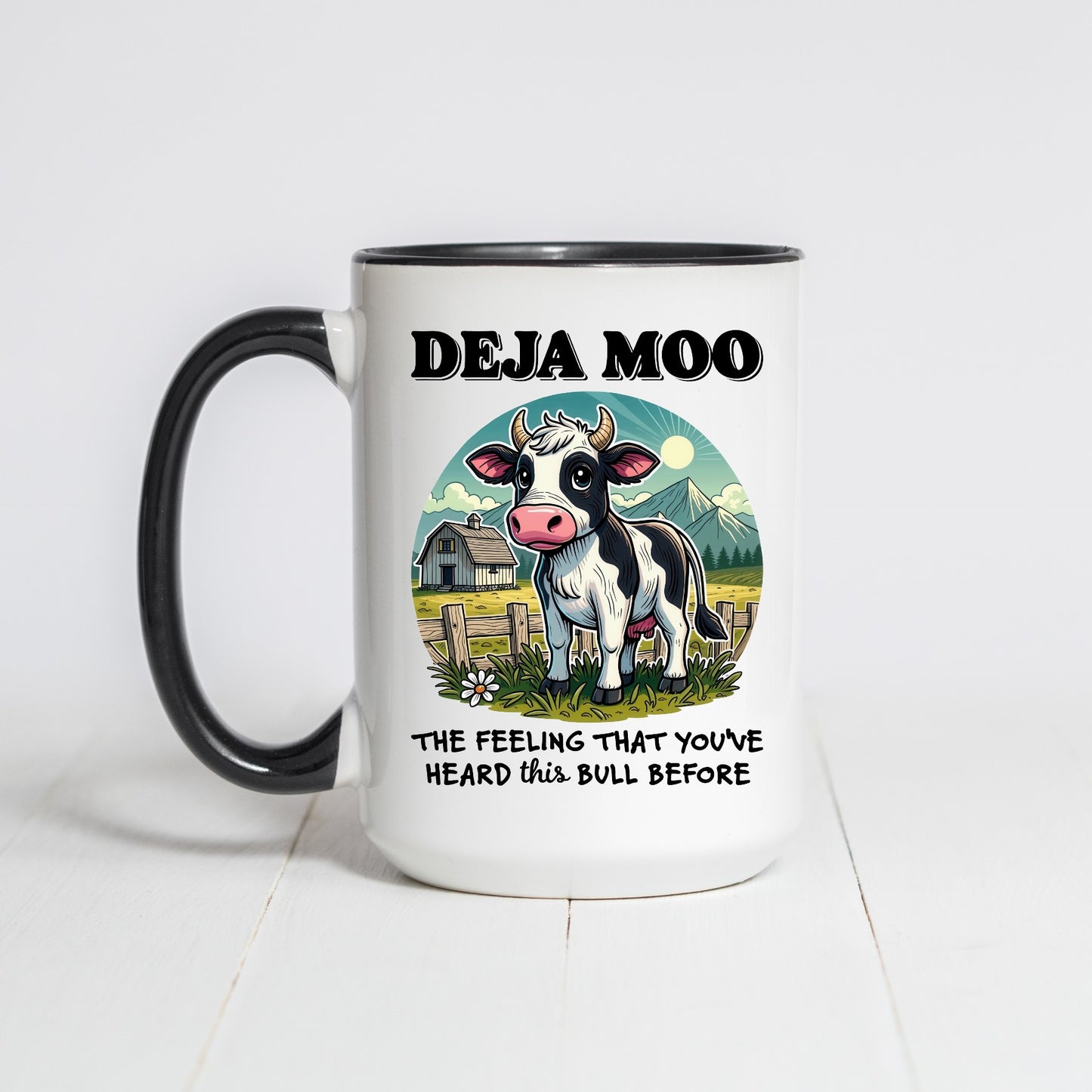 Deja Moo Coffee Mug