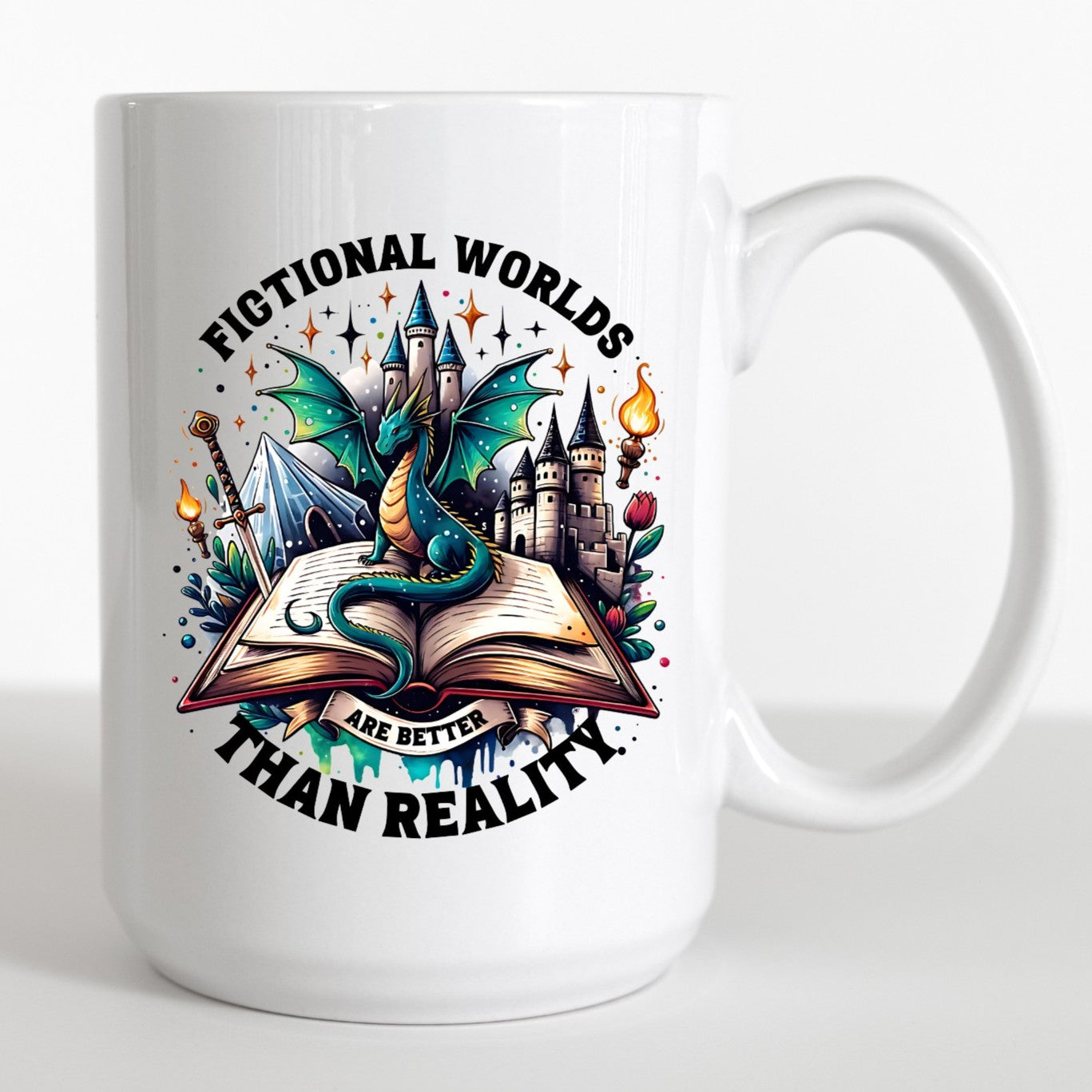 Fictional Worlds Coffee Mug