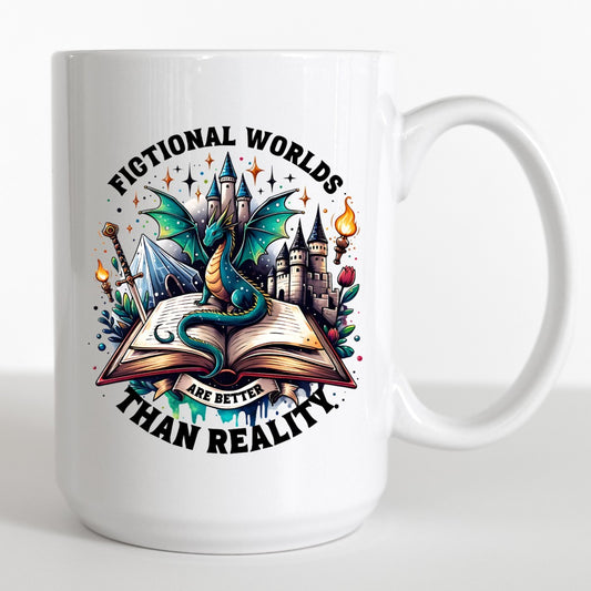 Fictional Worlds Coffee Mug