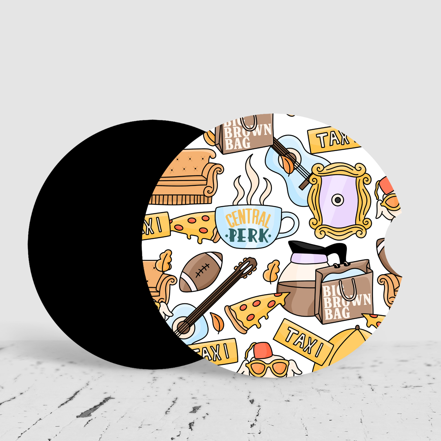 Friends Car Coasters