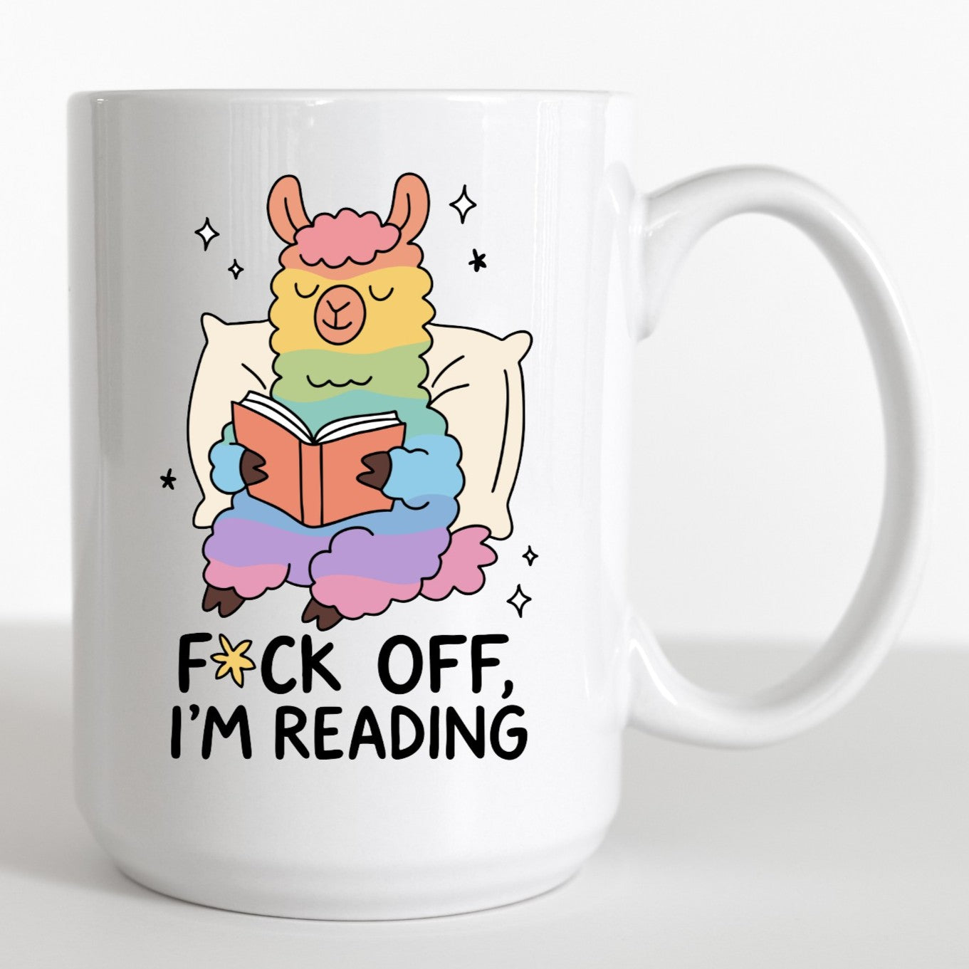 Fuck Off I'm Reading Coffee Mug