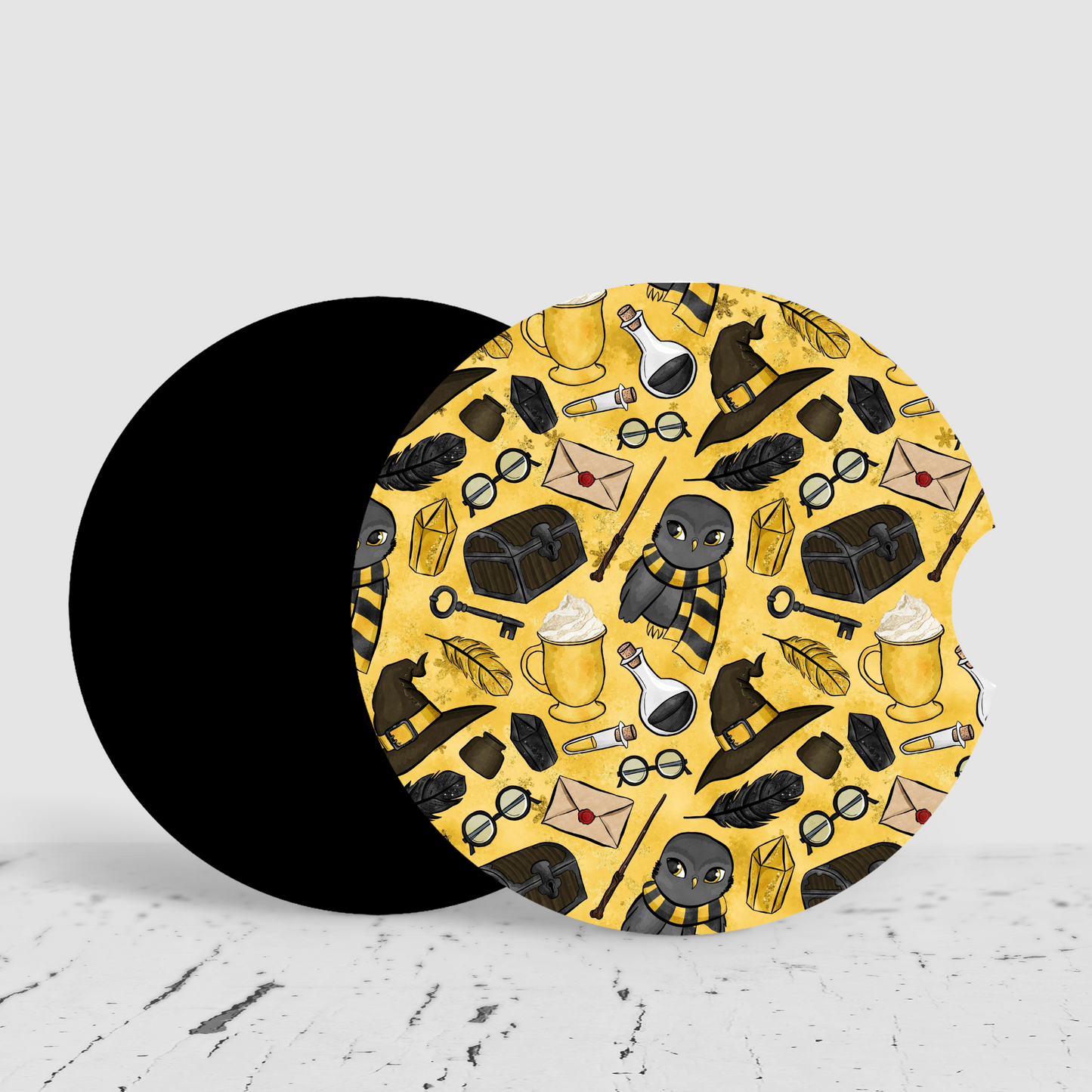 Harry Potter Car Coasters