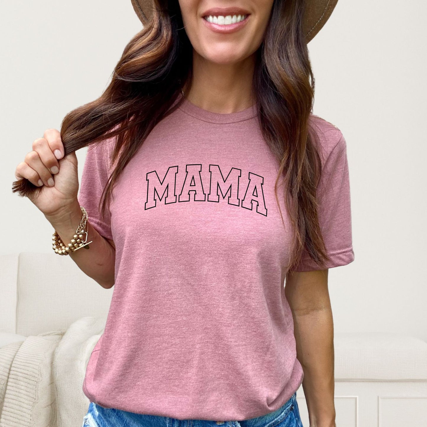 Mama Varsity Tshirt/Crewneck Sweater