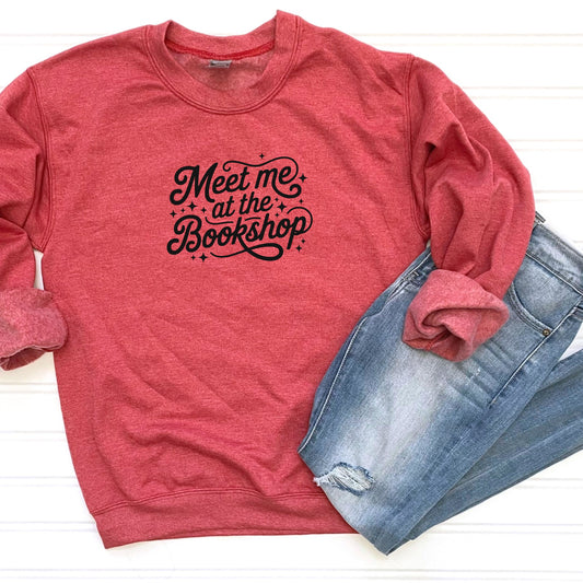 Meet me at the Bookshop Crewneck Sweater