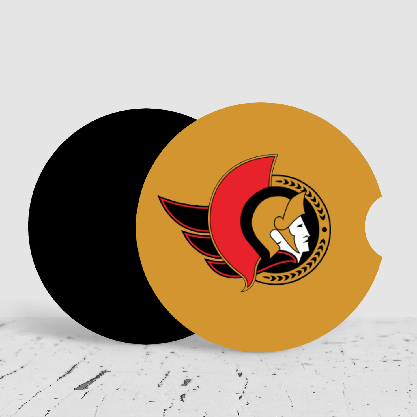 Hockey Team Car Coasters