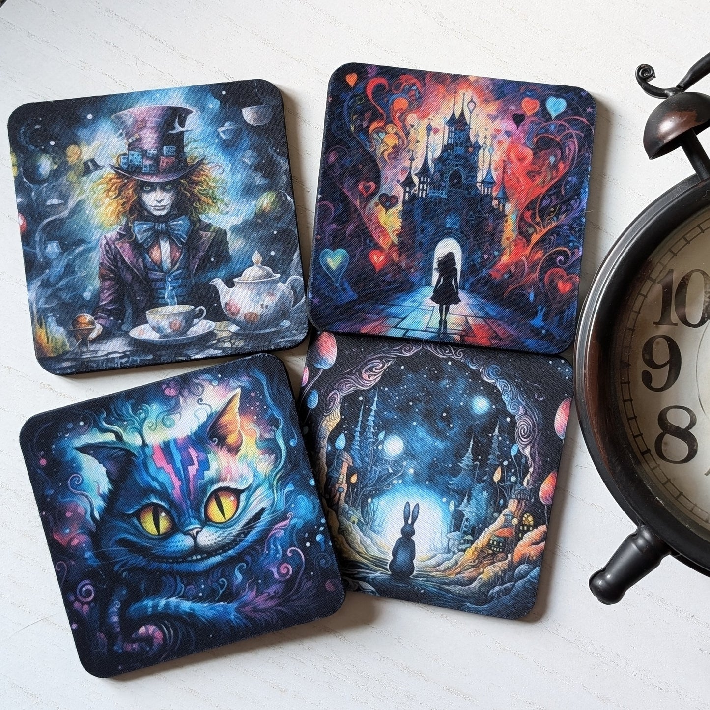 Alice in Wonderland Coasters