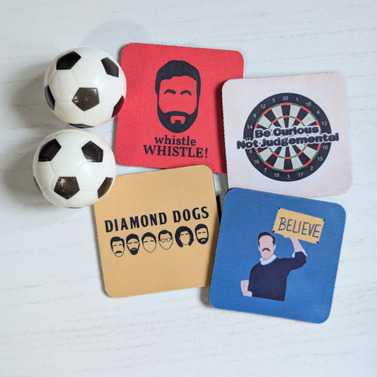 Ted Lasso Coaster Set