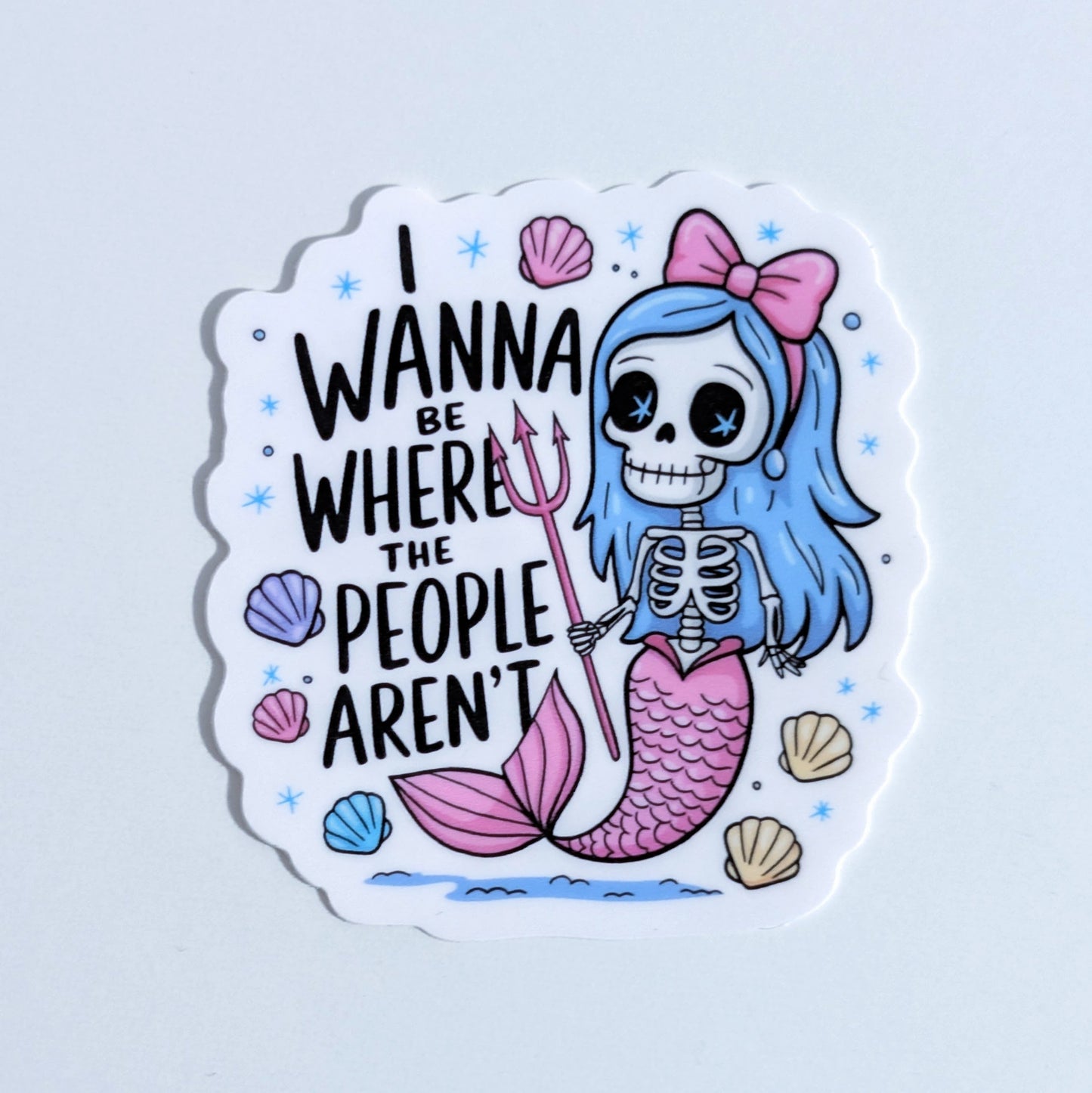 Where the People Aren't Sticker