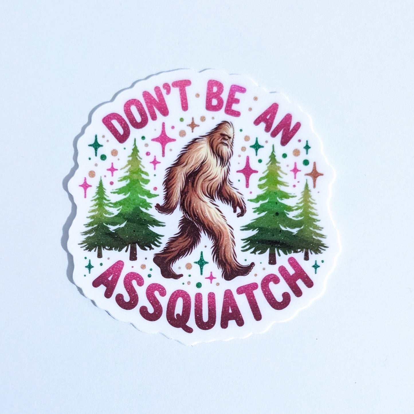 Assquatch Sticker