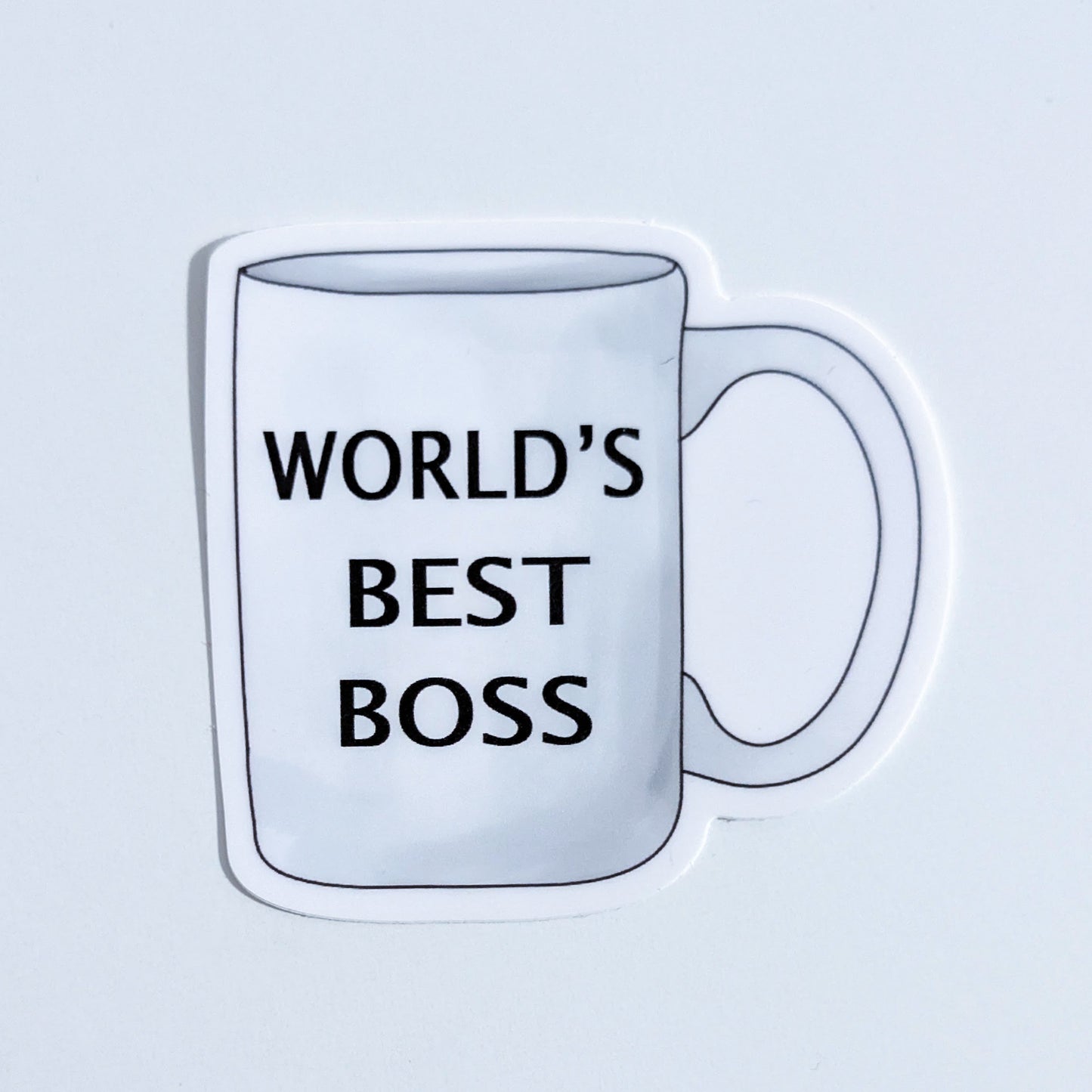 World's Best Boss Sticker