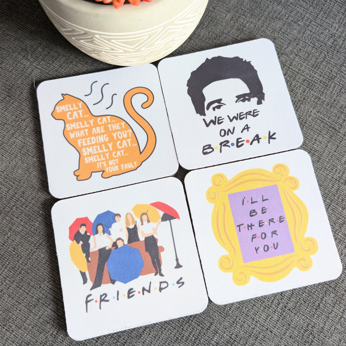 Friends Show Coaster Set