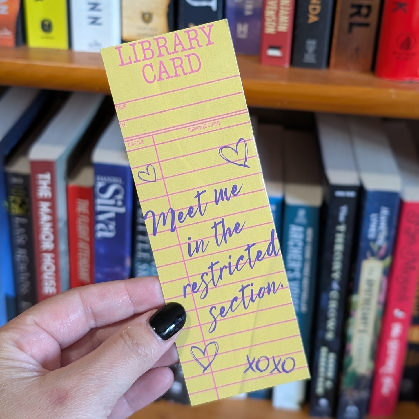 Restricted Section Bookmark