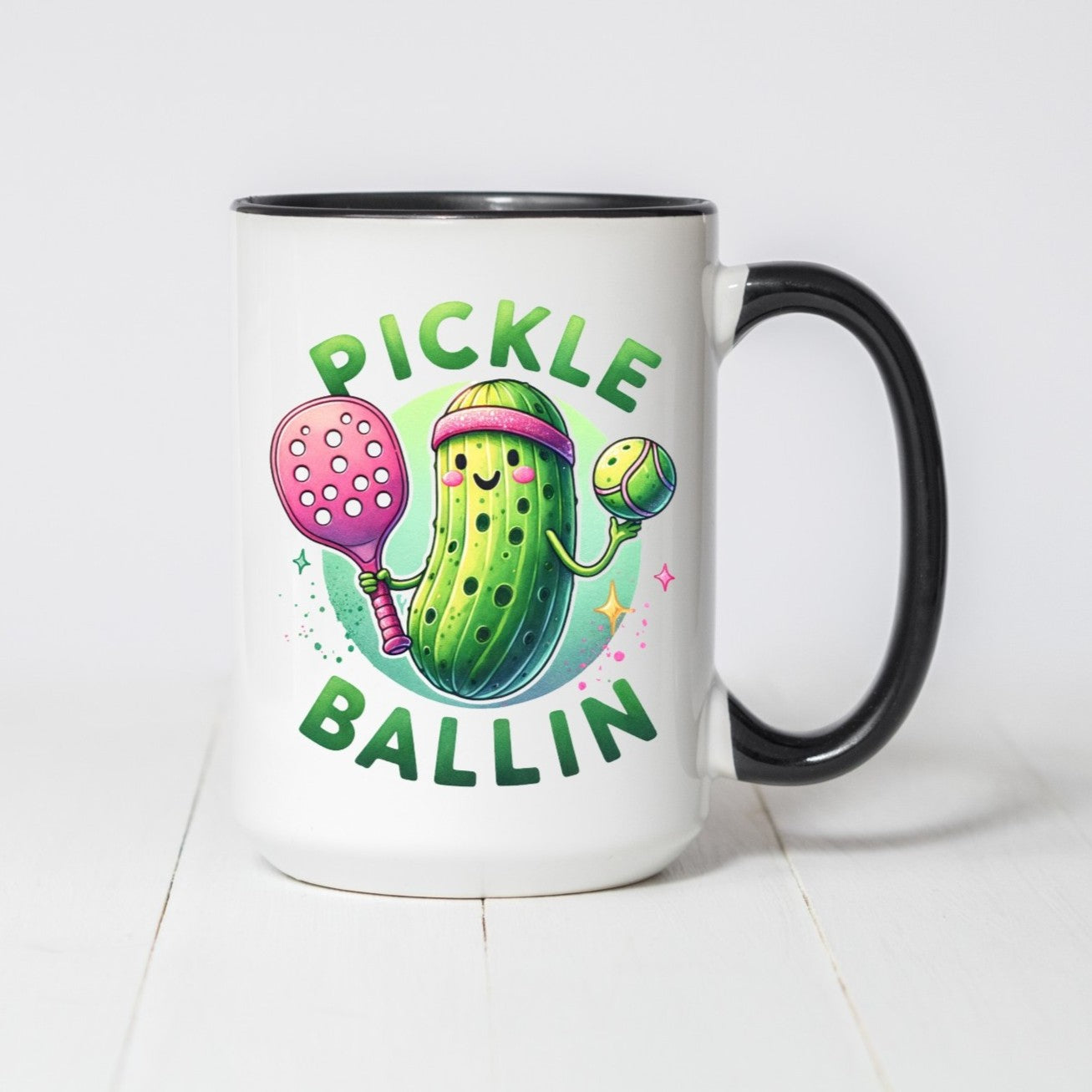 Pickleballin' Coffee Mug