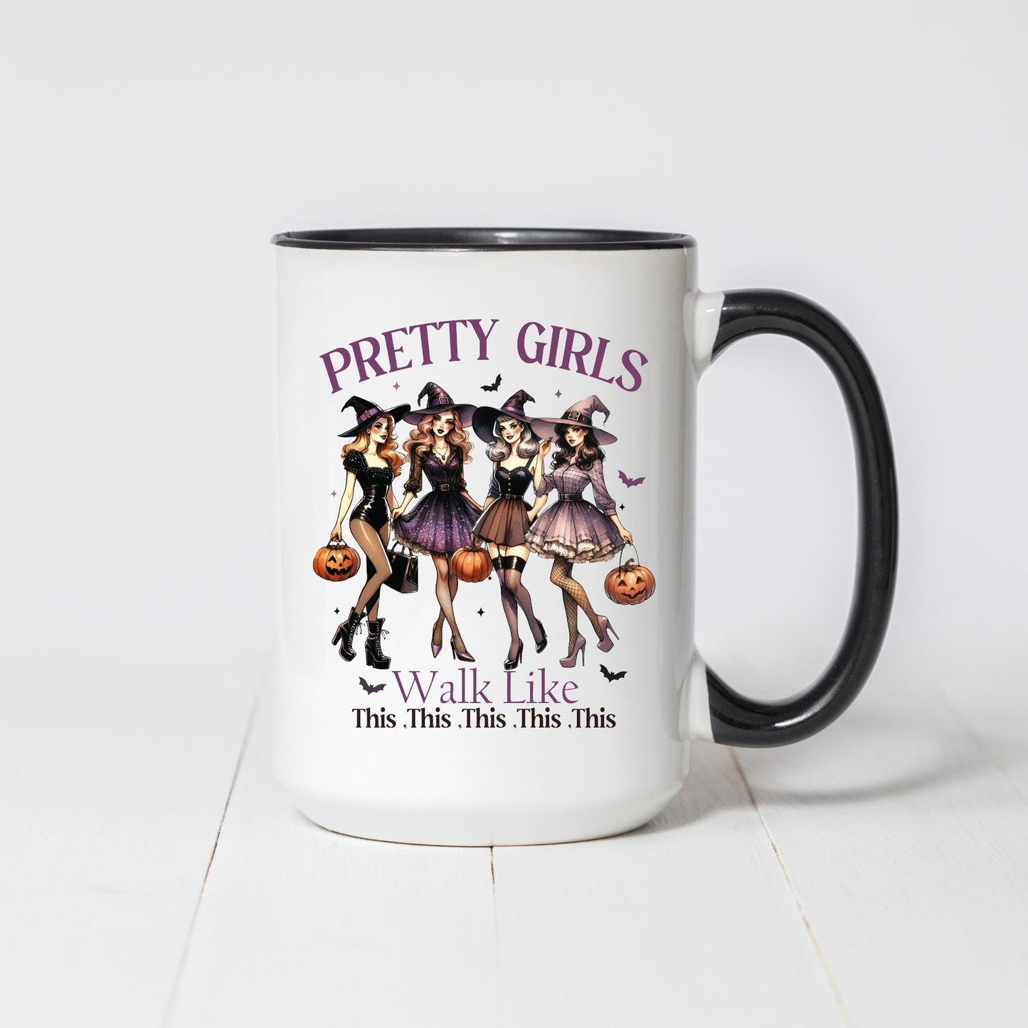 Pretty Girls Walk Like This Coffee Mug