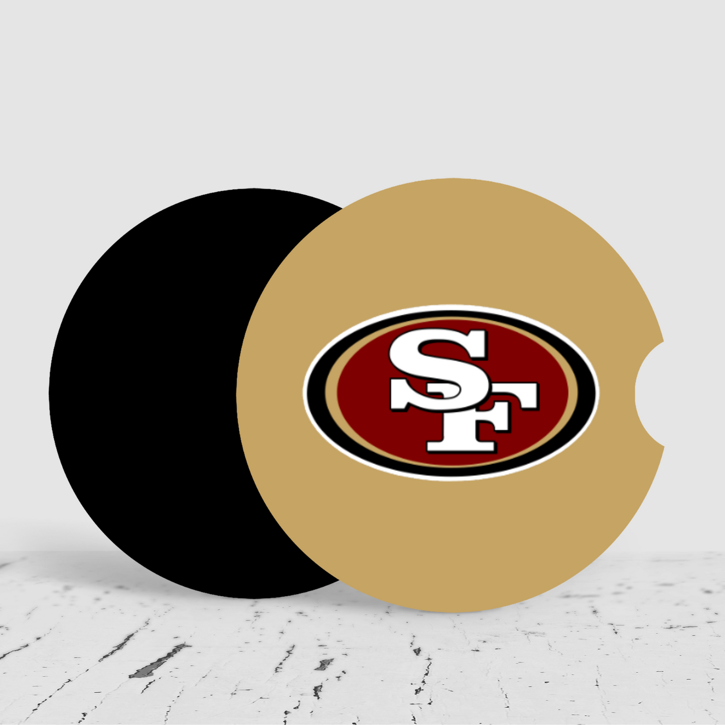 NFL Football Car Coasters