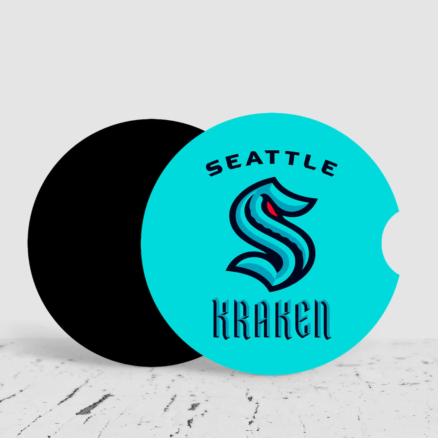 Hockey Team Car Coasters