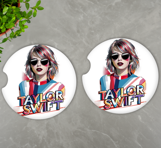 Taylor Swift Car Coasters