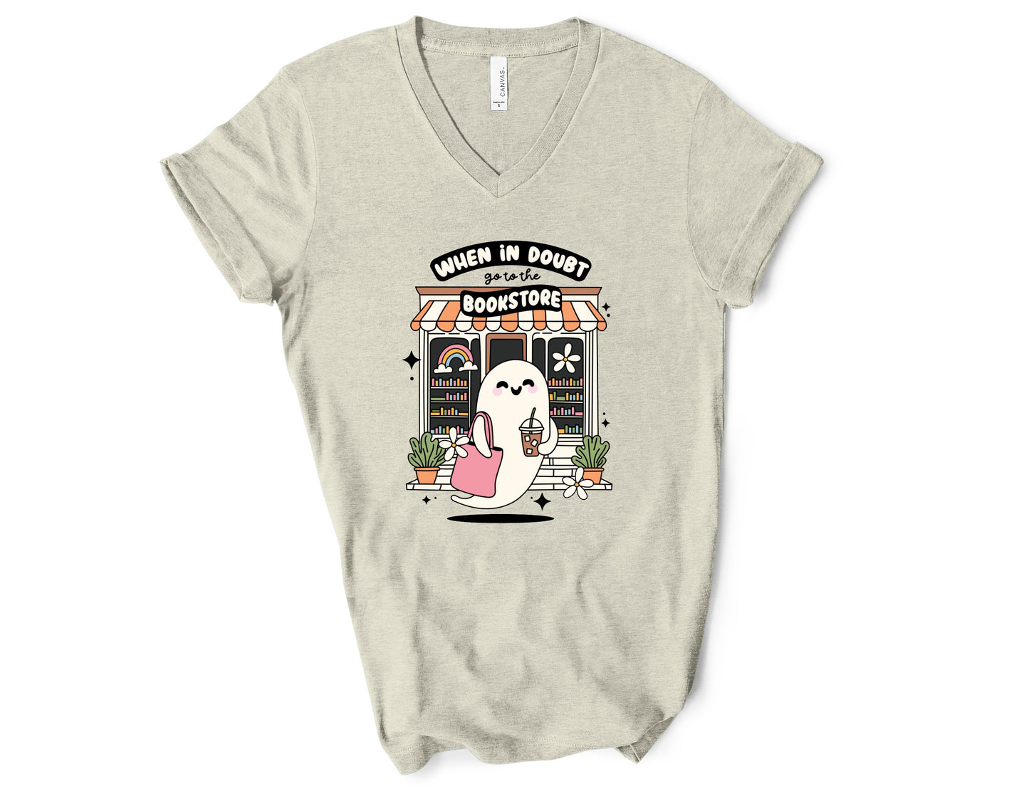 When in Doubt Go to the Bookstore Unisex Tshirt