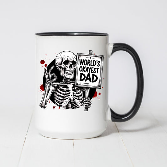 Okayest Dad Coffee Mug