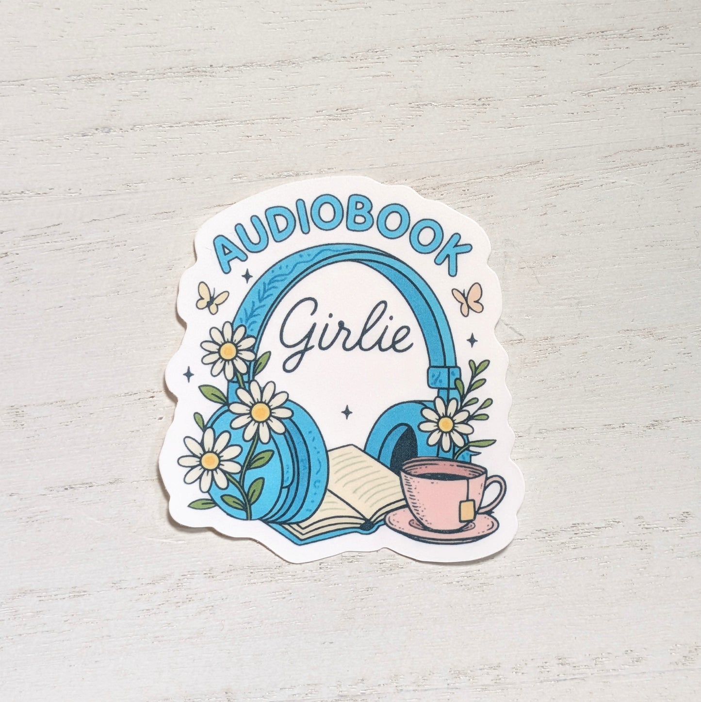 Audiobook Girlie Sticker