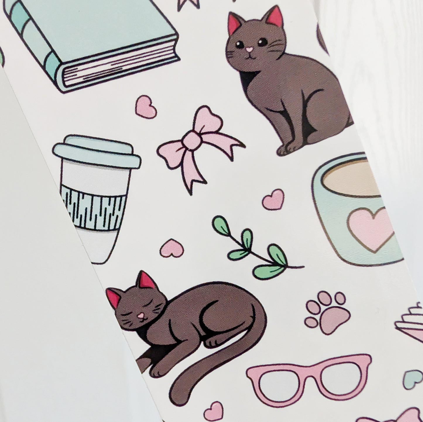 Feline Fiction Bookmark