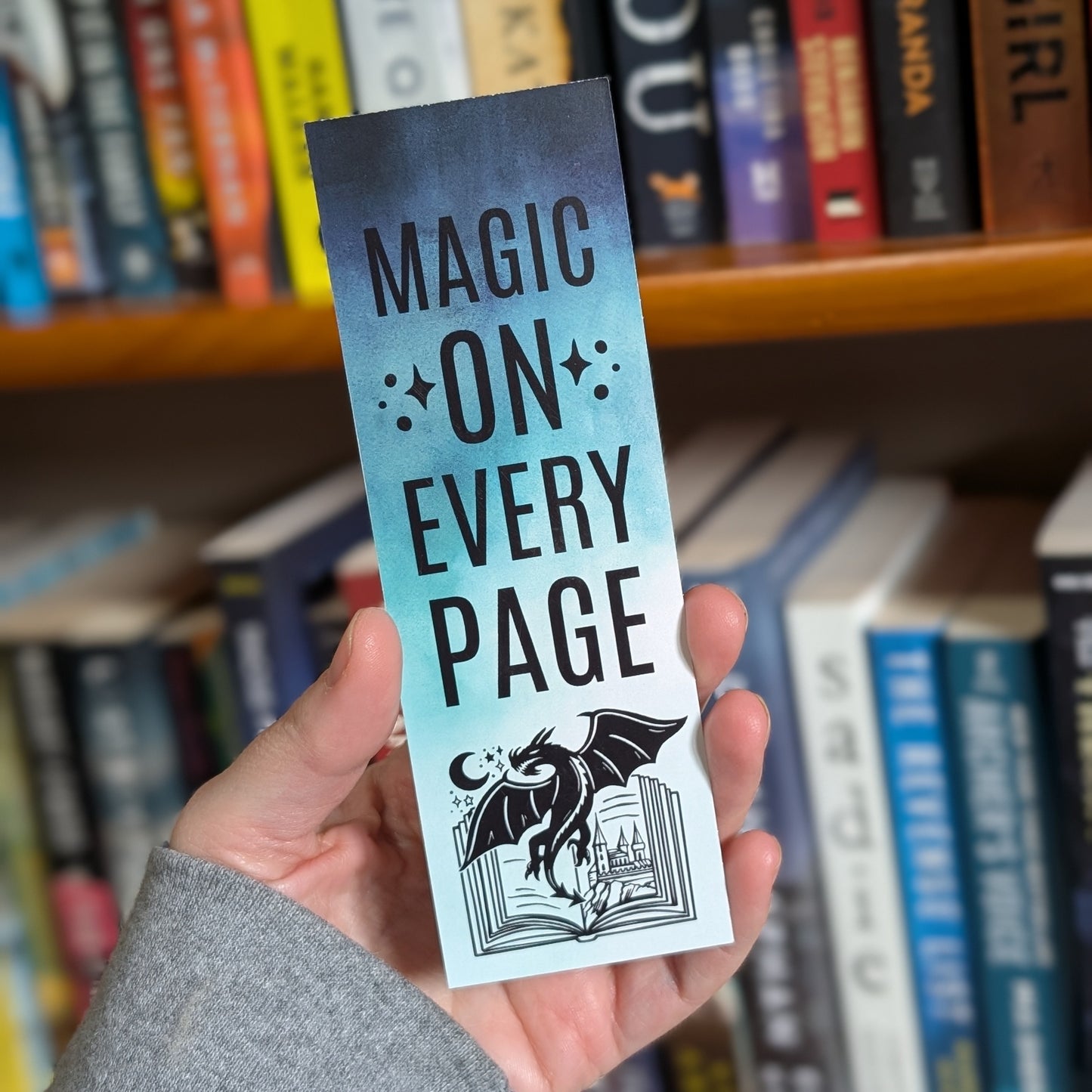 Magic on Every Page Bookmark
