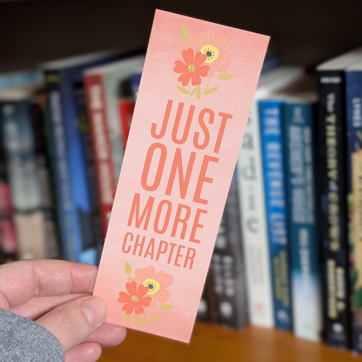 Just One More Chapter Bookmark