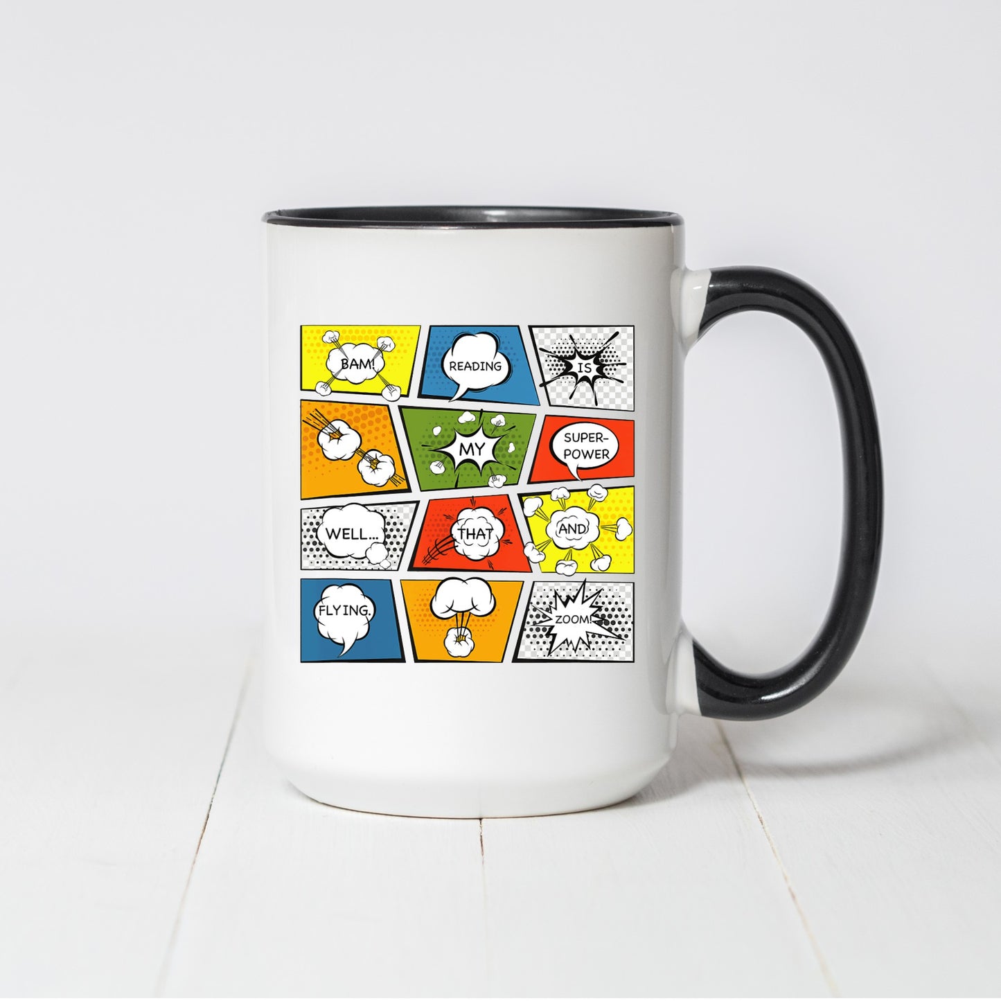 Reading is my Superpower Coffee Mug