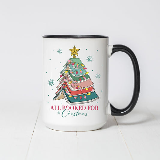 Booked for Christmas Coffee Mug