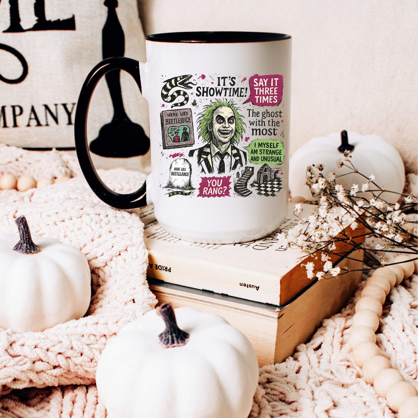 Beetlejuice Coffee Mug