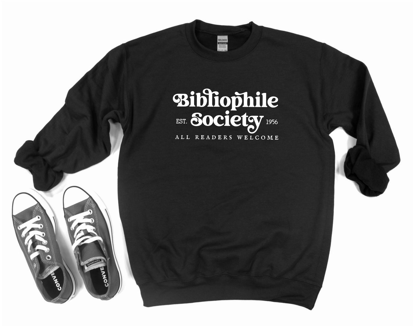 Bibliophile Society Unisex Crewneck