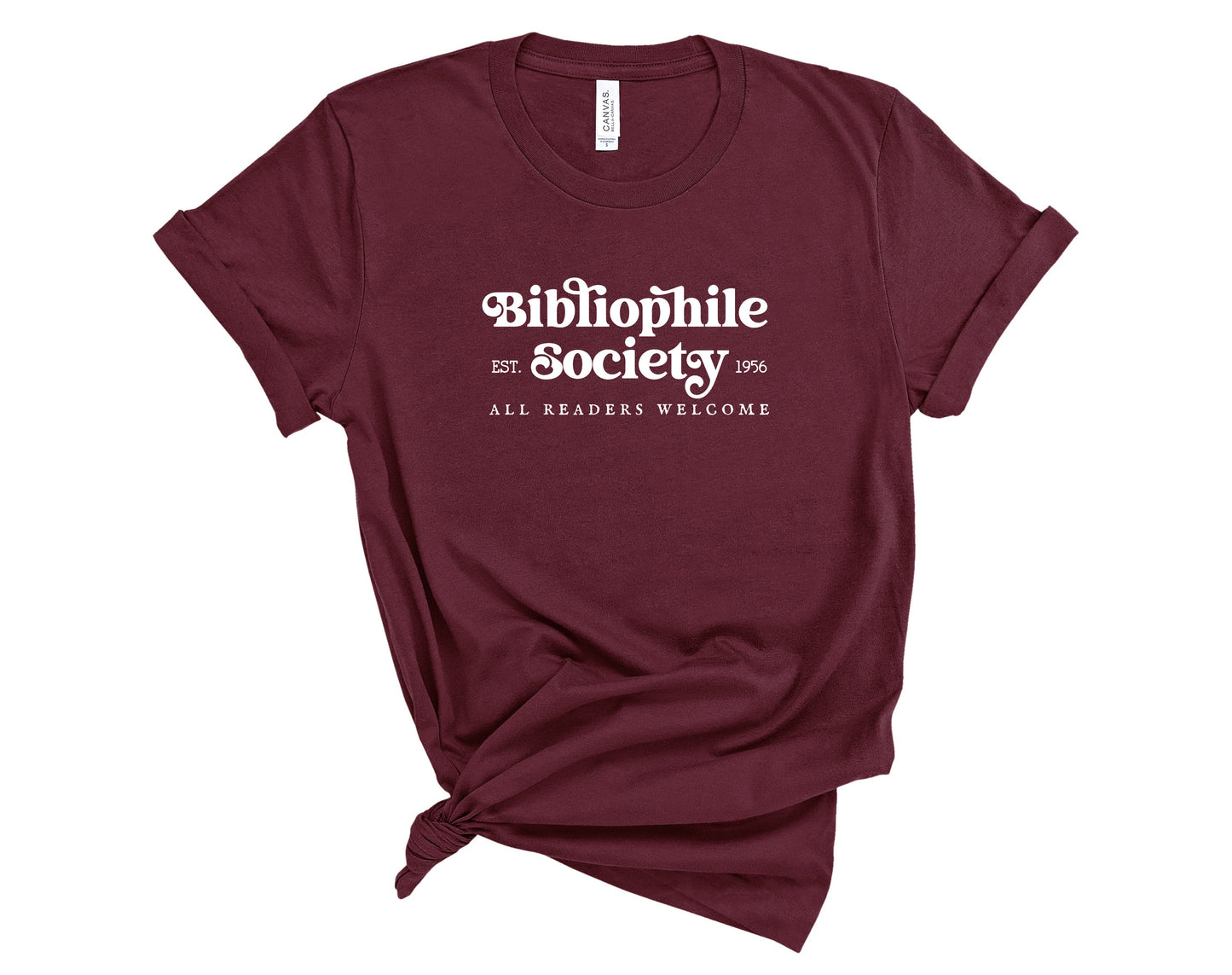 Bibliophile Socity Unisex Tshirt