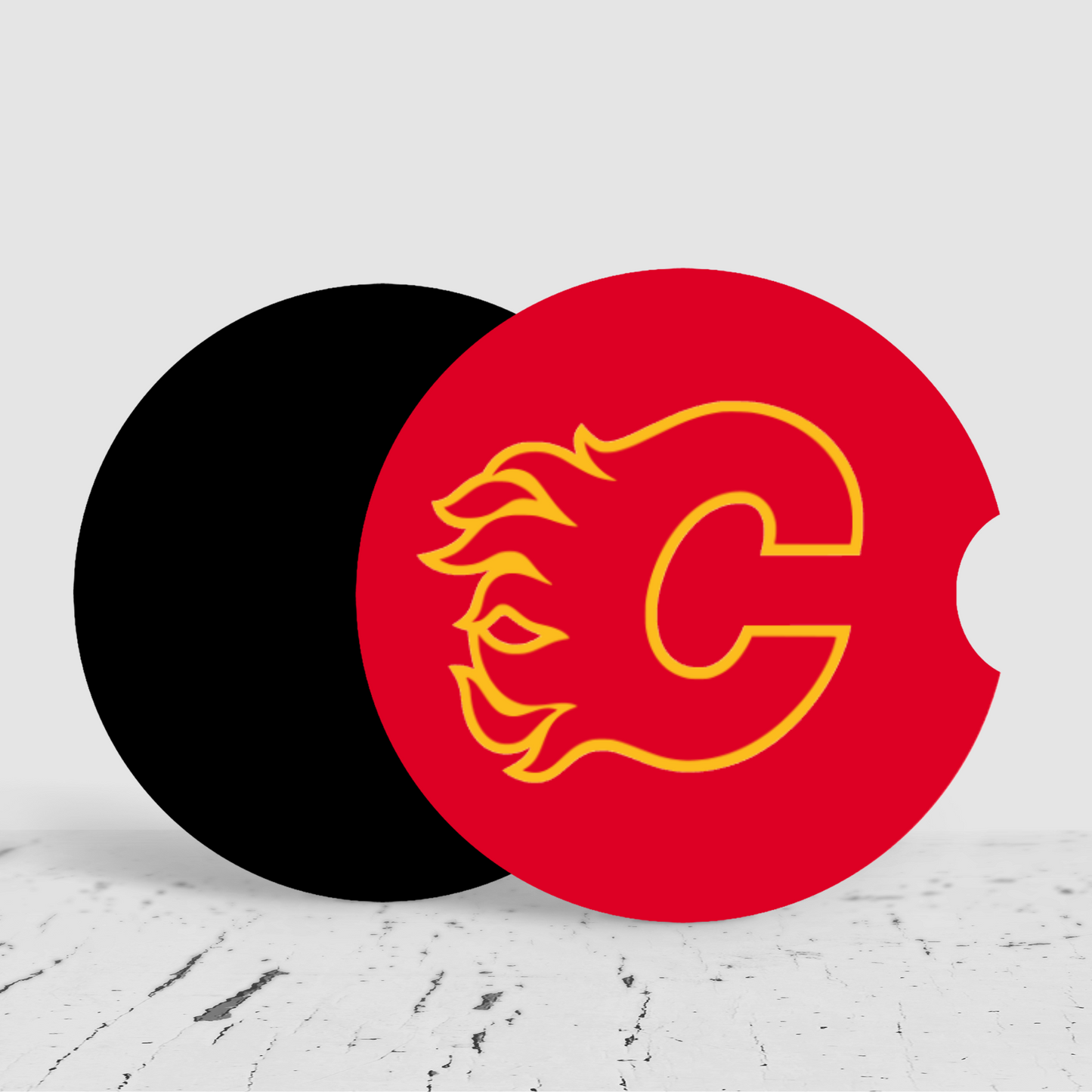 Hockey Team Car Coasters