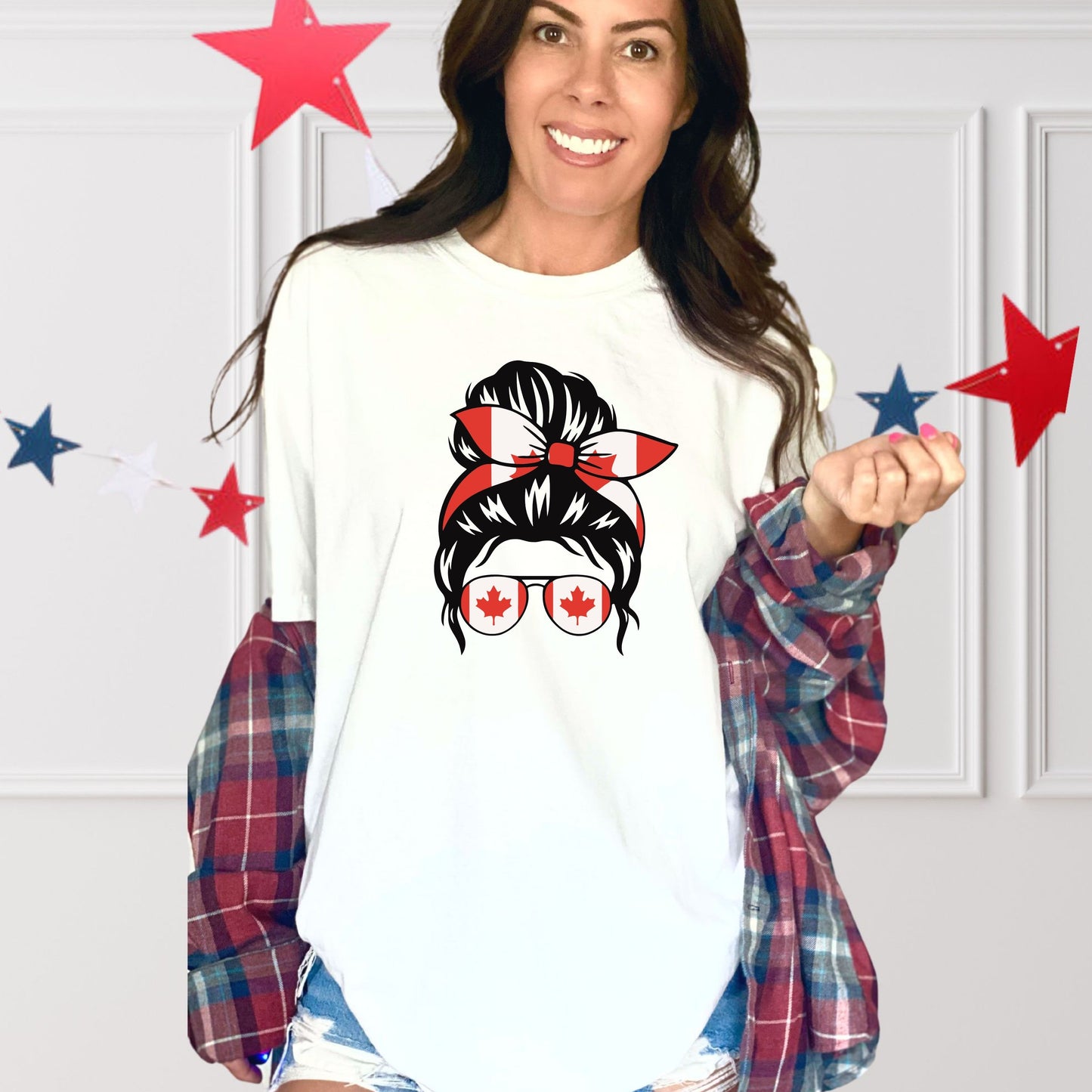 Canadian Woman Unisex Tshirt/Tank