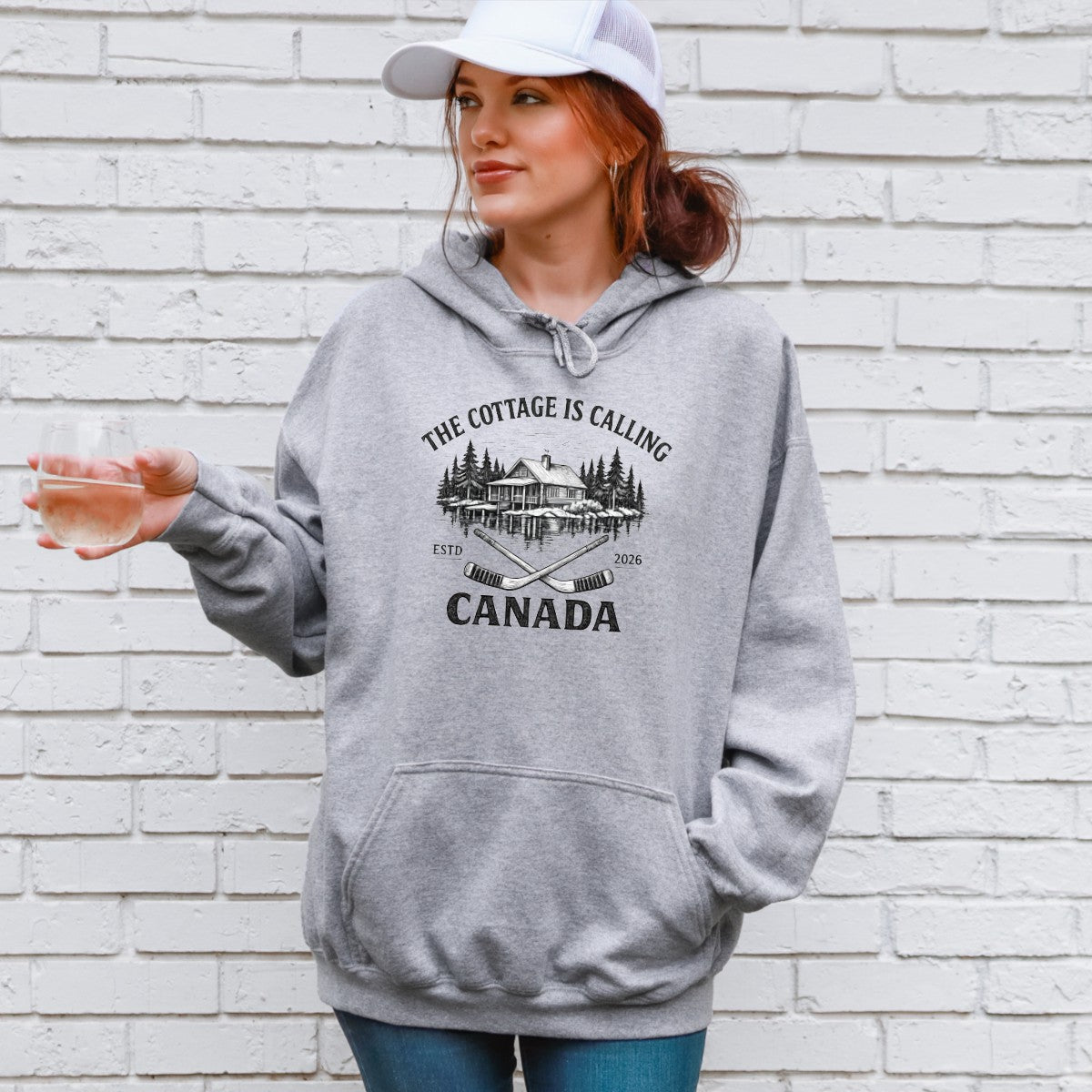 The Cottage is Calling Hoodie