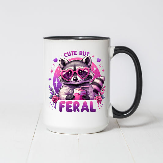 Cute but Feral 15oz Coffee Mug