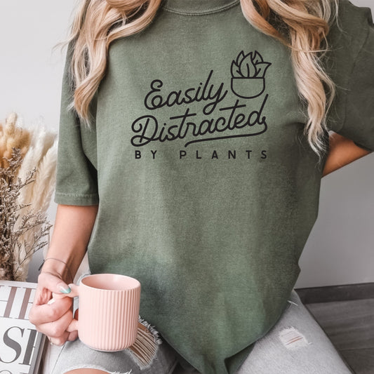 Easily Distracted by Plants Tshirt