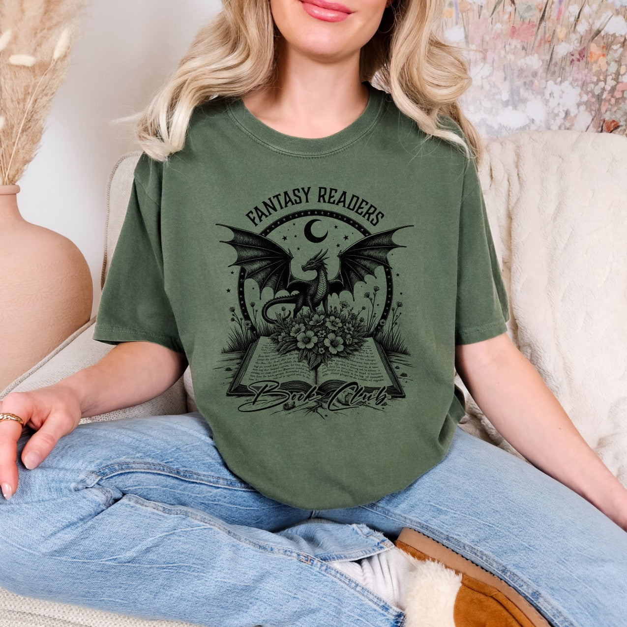 Fantasy Readers Book Club Tshirt