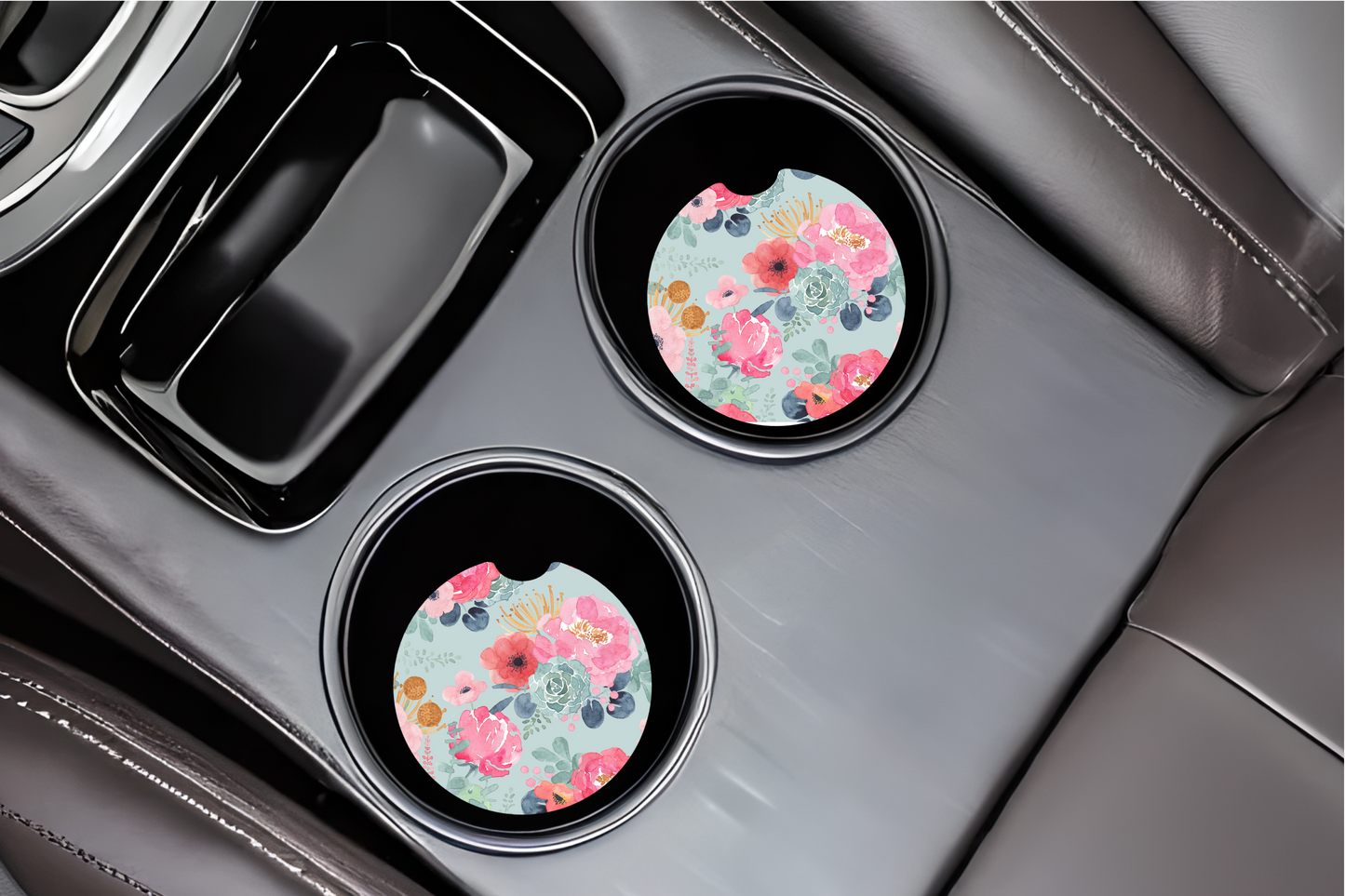 Blue Flower Coasters