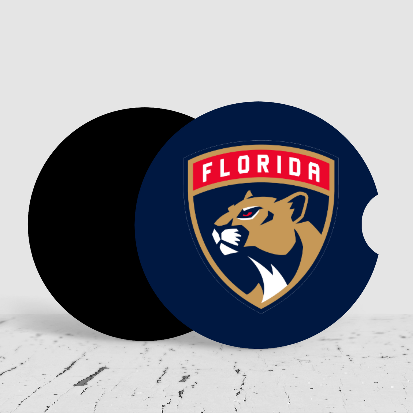 Hockey Team Car Coasters