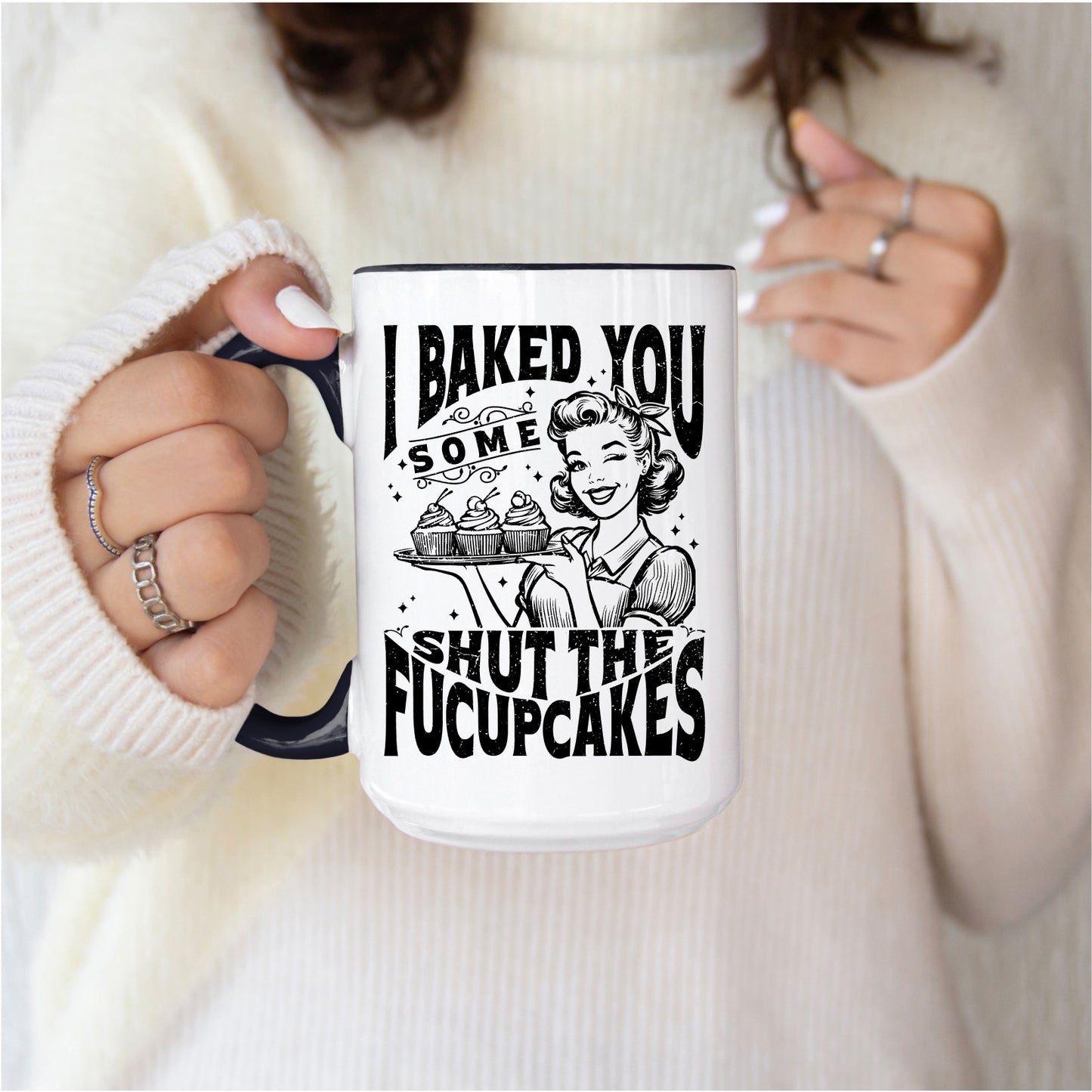 Shut the Fucupcakes 15oz Coffee Mug