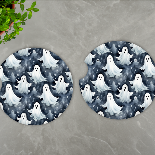 Ghost Car Coasters